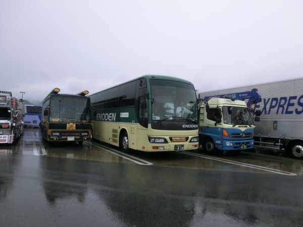 日本中央バス シルクライナー 北陸経由大阪行 7時間36分遅延運行