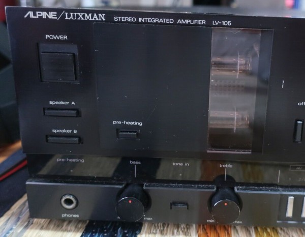 ALPINE/LUXMAN LV-105 その16 トラブル＆その確認 : IIIkun_15の