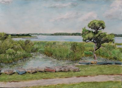 令和6年度水辺の風景画コンクールの入賞作品をご紹介します! : 池