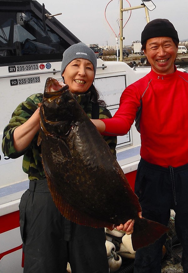 ヒラメその3 メスは図々しい チャーマス 北村秀行のトライ エラーの釣り