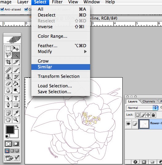 Photoshop フォトショップで写真加工5 ペイント2 Ilovedesignな毎日