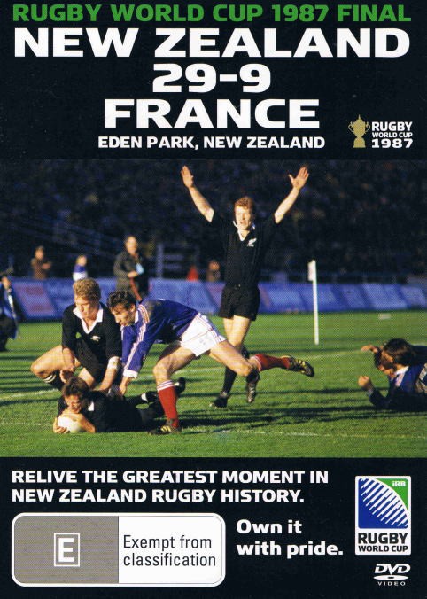 1987年ラグビーワールドカップ決勝 ニュージーランド対フランス ２９ 