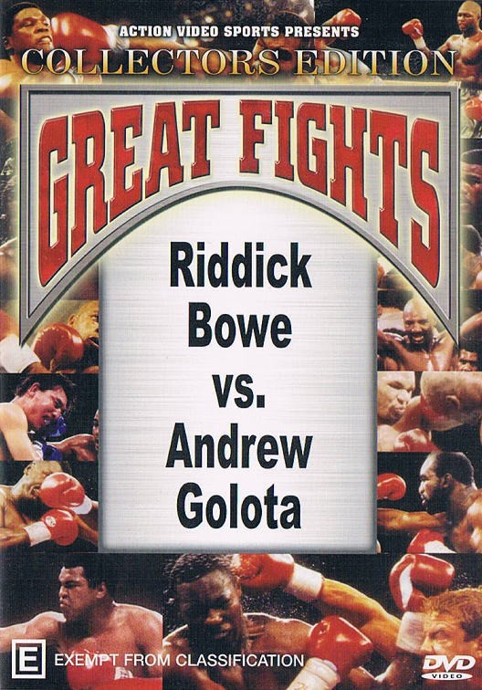 リディック ボウ 対 アンドリュー ゴロタ 初戦 再戦dvd 輸入dvdのインポート ファイブ