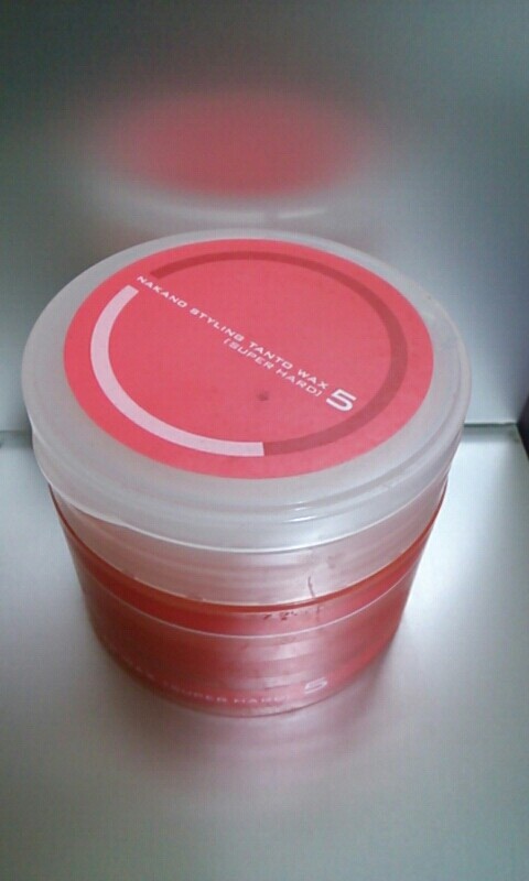 ナカノ スタイリング タント ワックス 5 スー パーハード メンズ ヘアアイテム紹介