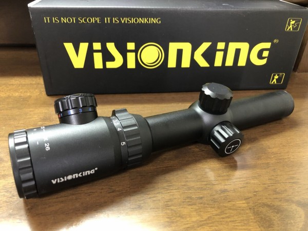 Visionking ライフルスコープ 1.25倍-5倍 Amazon.co.jp: Visionking 1.25-5x26 ライフルスコープ 1.25倍-5