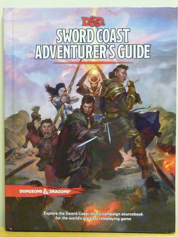 5th Edition＝第5版」初のソースブック□『SWORD COAST ADVENTURER'S GUIDE』。 : D&Dで趣味英語  【Infinit Region】