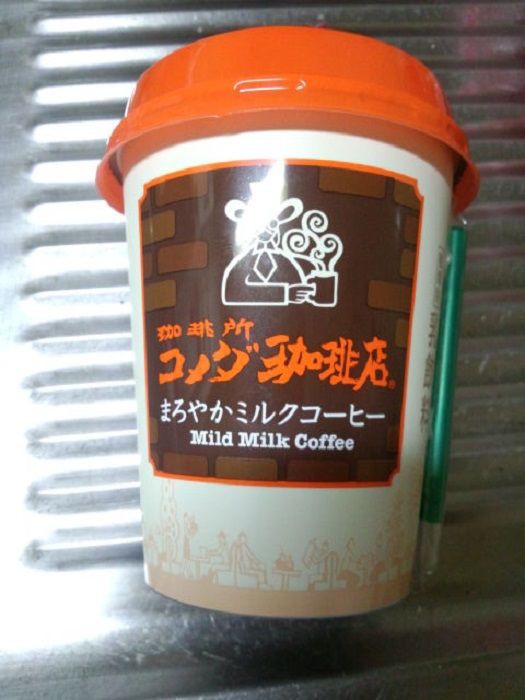 セブンイレブン コメダ珈琲店のまろやかミルクコーヒーのレビュー まんてんブログ