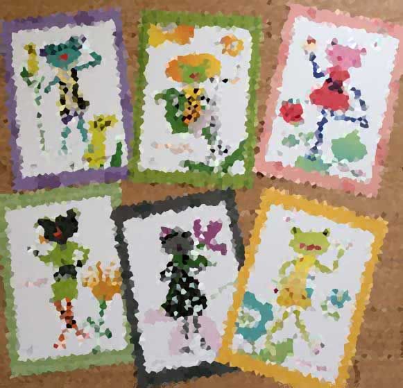 カエルのイラストが届きました いのこものblog カエルのイラストが届きました いのこものblog