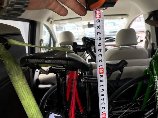 自転車がそのまま積める車 井上屋