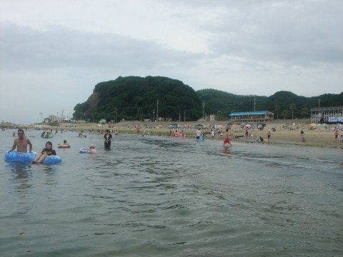 夏なので 海へ 美浜知多奥田小野浦海水浴場 毎日忙しいのですは