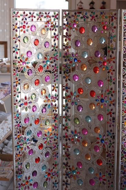 新品　フラワービーズのパーテーション ビーズのパーテーション : アンティム ティムの日記