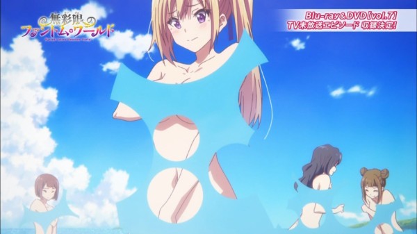 無彩限のファントム ワールド Blu Ray Dvd第7巻にtv未放送エピソード収録決定 肌色たっぷり水着回 アキバジゴク