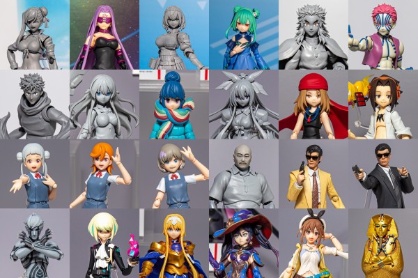 ワンホビ34 新作 Figma ほか可動フィギュアまとめ フォトレポート アキバジゴク