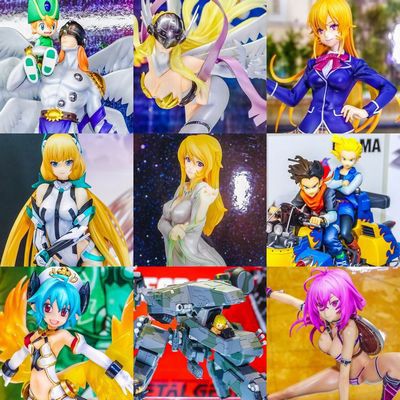 ワンフェス15夏 メガハウス新作フィギュアフォトレポート デジモン 楽園追放 ほか アキバジゴク