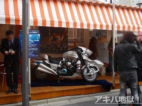 Fate Zero セイバー セイバー モータード キュイラッシェ予約開始 実車バイクもアキバに登場 アキバジゴク