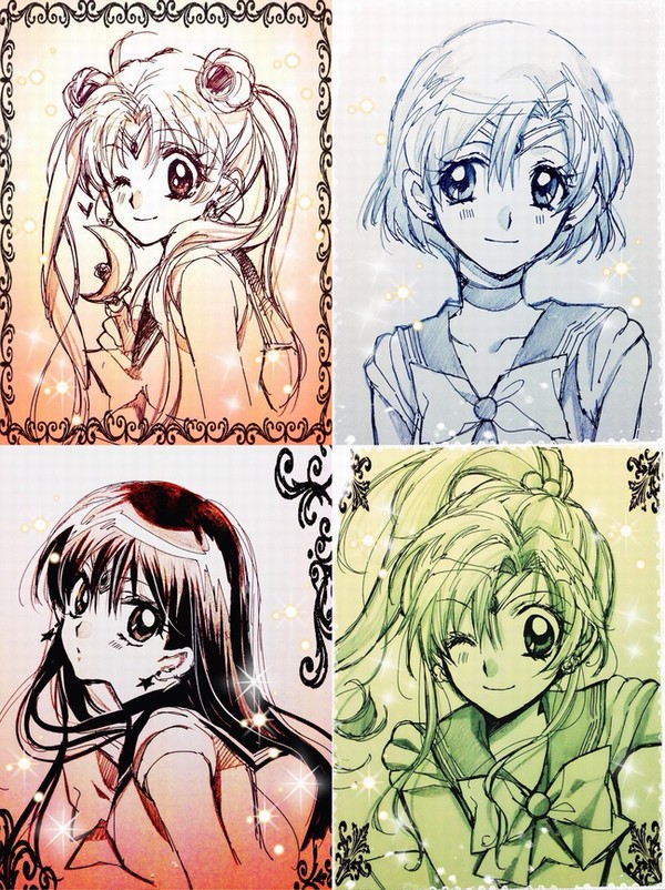 セーラームーン 種村有菜先生が描いたセーラー戦士が可愛すぎる アキバジゴク