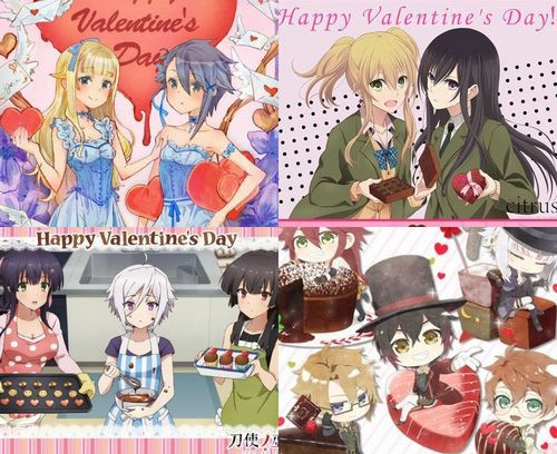 アニメ公式 18年バレンタインデー企画 イラスト ツイートまとめ アキバジゴク