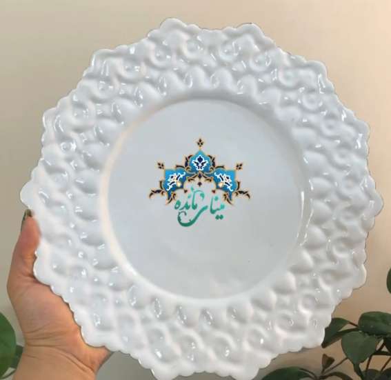 伝統工芸品ミーナカーリー職人のマーエデさん : 東京・イラン見聞録