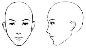 Gifアニメつき 斜めの顔3 斜めの顔を描く イラストのはなしをしよう