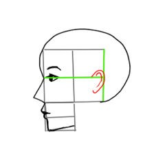 横顔の描き方講座 超初心者向け イラストのはなしをしよう