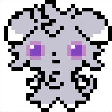 ニャスパー図案 ポケモン ちまブロ アイロンビーズ館