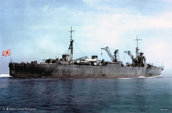 工作艦『明石』 Fleet repair ship Akashi 1939 : MONOCHROME SPECTER