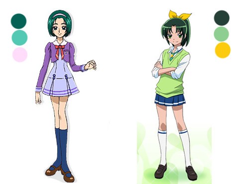 スマイルプリキュア第4話 直球勝負 風のキュアマーチ ムヒ星団