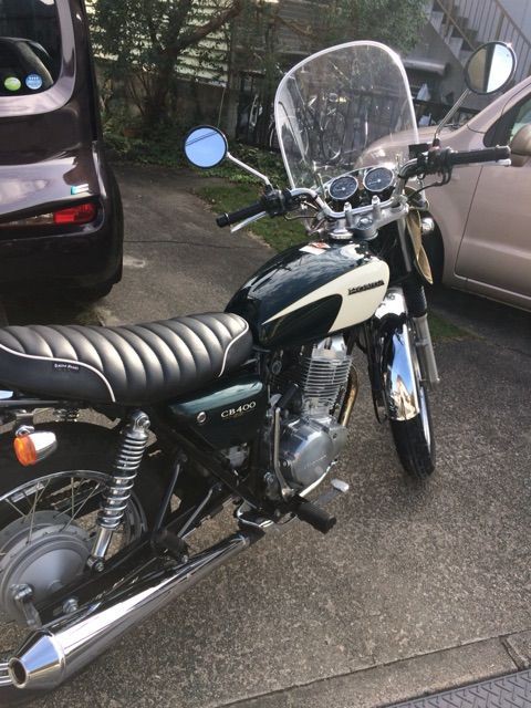 タックロールシート！【取付編】 : CB400SSはじめました。