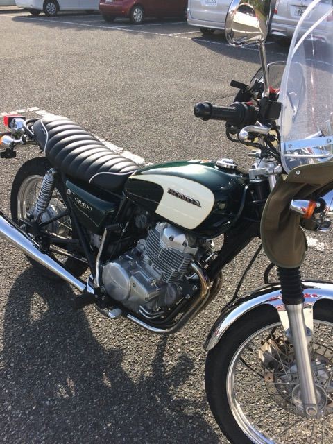 タックロールシート！【取付編】 : CB400SSはじめました。