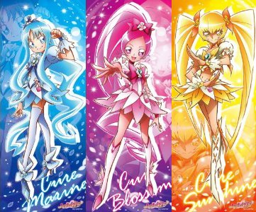 ハートキャッチプリキュア！キュアマリン等身大タペストリーレビュー