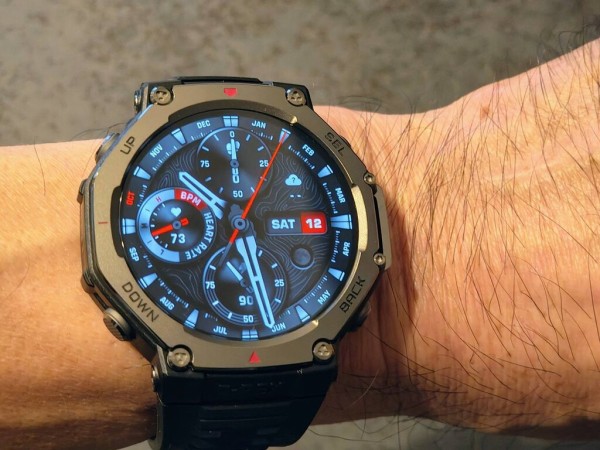 Amazfit T-Rex 3 48mm スマートウォッチ オニキス（黒）（登山  