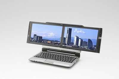 まさにコロンブスの卵！世界初のスライド式2画面ノートPCが発売へ : ITライフハック