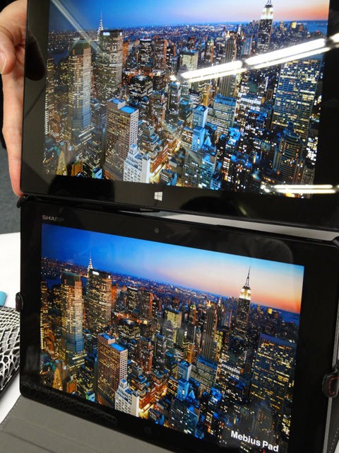 メビウスが復活！ IGZO液晶採用Windowsタブレット「Mebius Pad」【デジ 