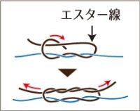 エスター 線 の つなぎ 方