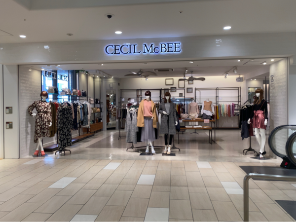 南千歳 Midori長野 2階にある Cecil Mcbee Midori長野店 セシルマクビー が閉店するらしい ながの通信 長野県長野市の地域情報サイト