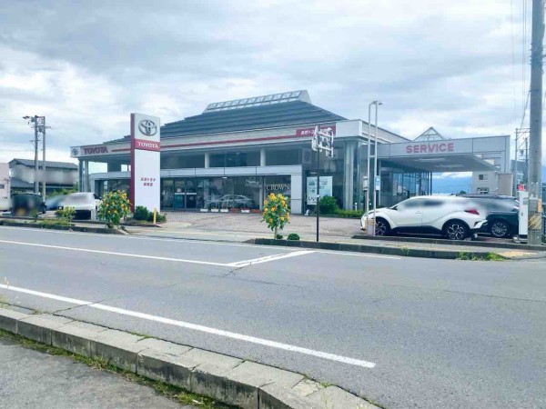 徳間にある『長野トヨタ 若槻店』が閉店するらしい。新車販売は『徳間 