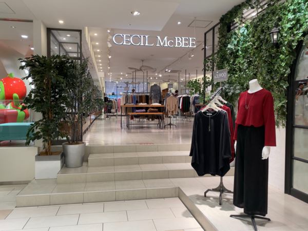 南千歳 Midori長野 2階にある Cecil Mcbee Midori長野店 セシルマクビー が閉店するらしい ながの通信 長野県長野市の地域情報サイト