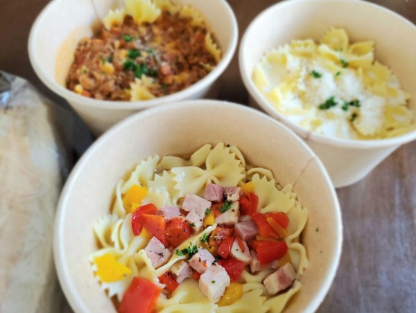 秋吉にオープンしたショートパスタのテイクアウト専門店 Farfalle ファルファッレ でパスタとサンドイッチ買って食べてみた 富山デイズ 富山県富山市の地域情報サイト