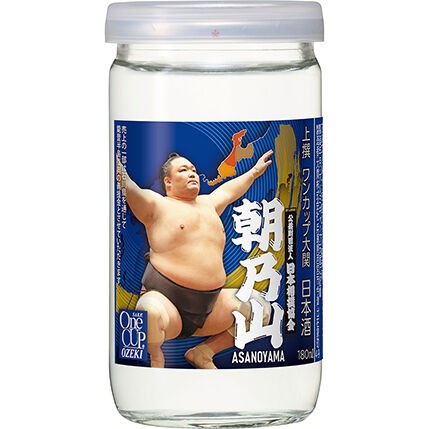 ワンカップ飲んで能登半島復興応援！北陸出身力士ラベルの『上撰ワン