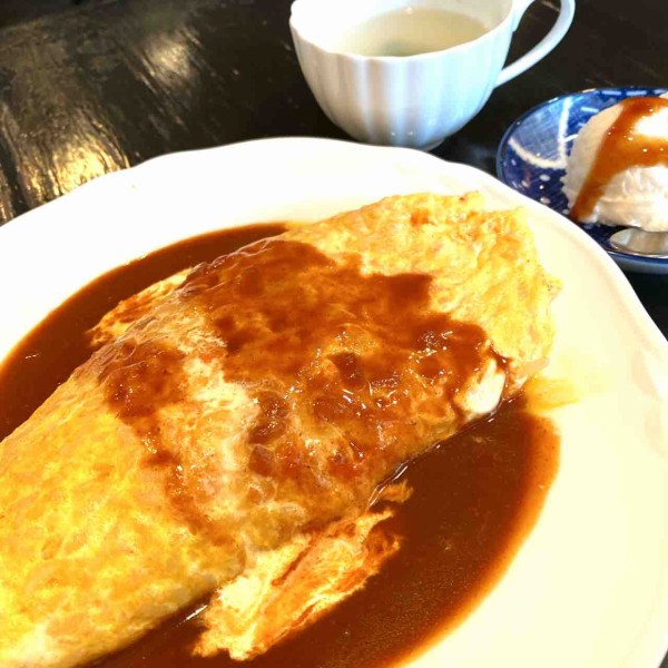 青葉区一番町にある喫茶店 Cafe De Liaison カフェ ド リエゾン で オムライス 食べてみた 仙台プレス 宮城県仙台 市の地域情報サイト
