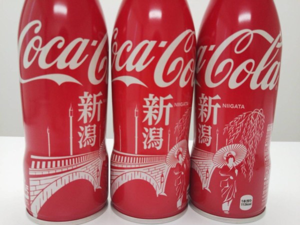 絶賛発売中！新潟らしさ全開！『コカ・コーラ』スリムボトルに
