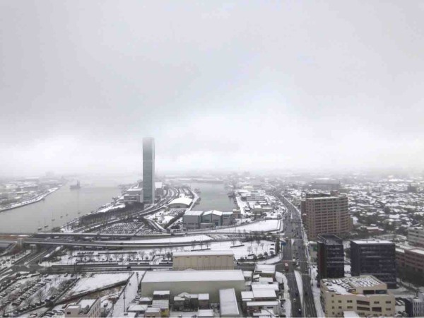 新潟市内にもう雪が降る 冬対応していない人は要注意 今日28日夕方 夜にかけて初雪が観測される可能性があるらしい にいがた通信 新潟県新潟 市の地域情報サイト