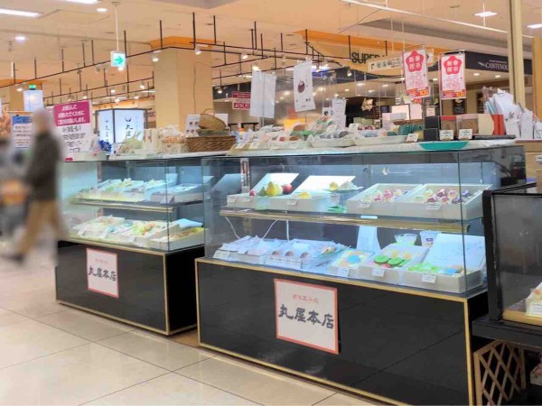 西区小新南『イオン新潟西店』に人気菓子店『丸屋本店 イオン新潟西店