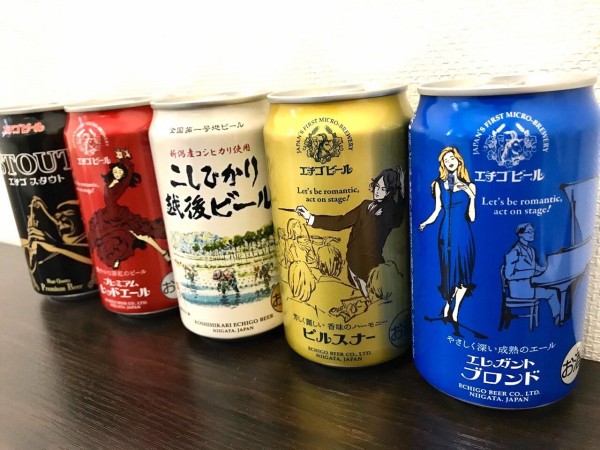 エチゴビール』の定番商品がNewデザインに！新潟の地ビール