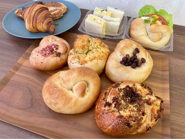 中央区南笹口にオープンした『木下製パン所』で『ベーグル』各種