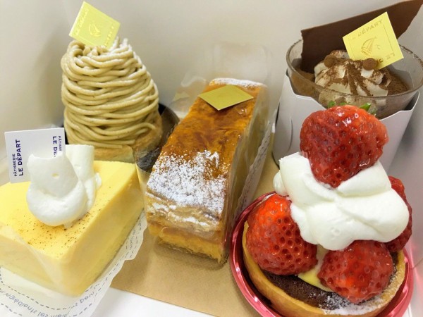 中央区高志にオープンした Patisserie Le Depart パティスリー ル デパー で タルトフレーズ モンブラン ケーキ各種買ってみた にいがた通信 新潟県新潟市の地域情報サイト