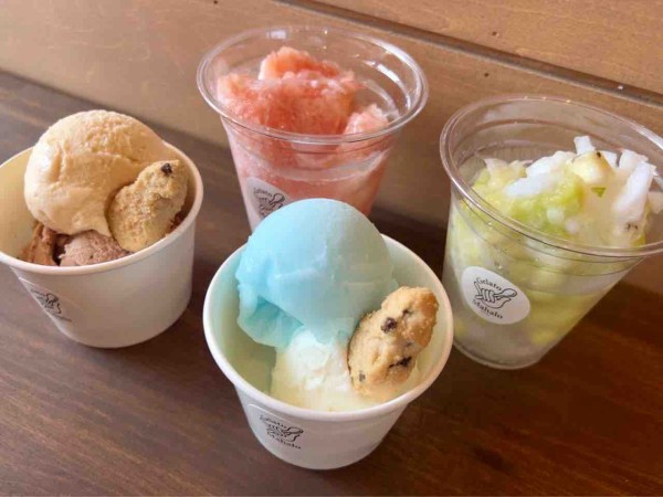 西蒲区東小吉にオープンした『Gelato Mahalo（ジェラートマハロ）』で