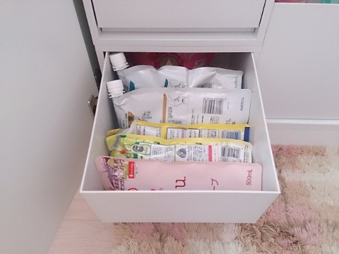 洗面所にも無印のコレ 家中で使える万能アイテムで 洗面所の収納もすっきりです いつでも Home ちいさな建売 おしゃれハウスを目指す Powered By ライブドアブログ