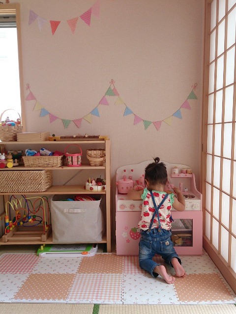 子供部屋のガーランド作り方 ギンガムペーパー編 いつでも Home Powered By ライブドアブログ