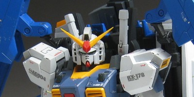 RG 1/144 ガンダムMk-2+HG スーパーガンダム ミキシング改修・製作